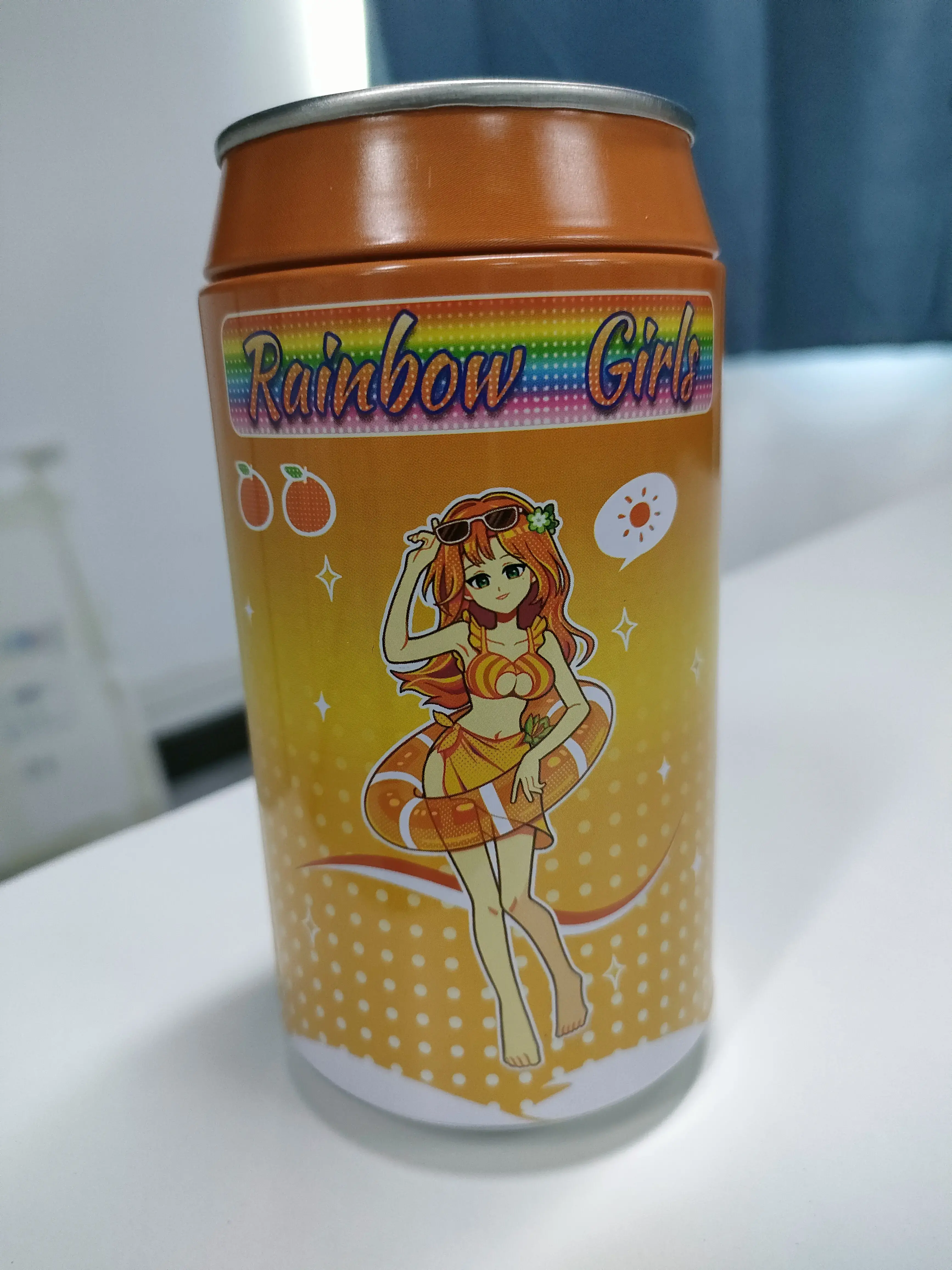 学生党和上班族的最佳拍档-杯多多七彩罐娘橙姿飞机杯测评