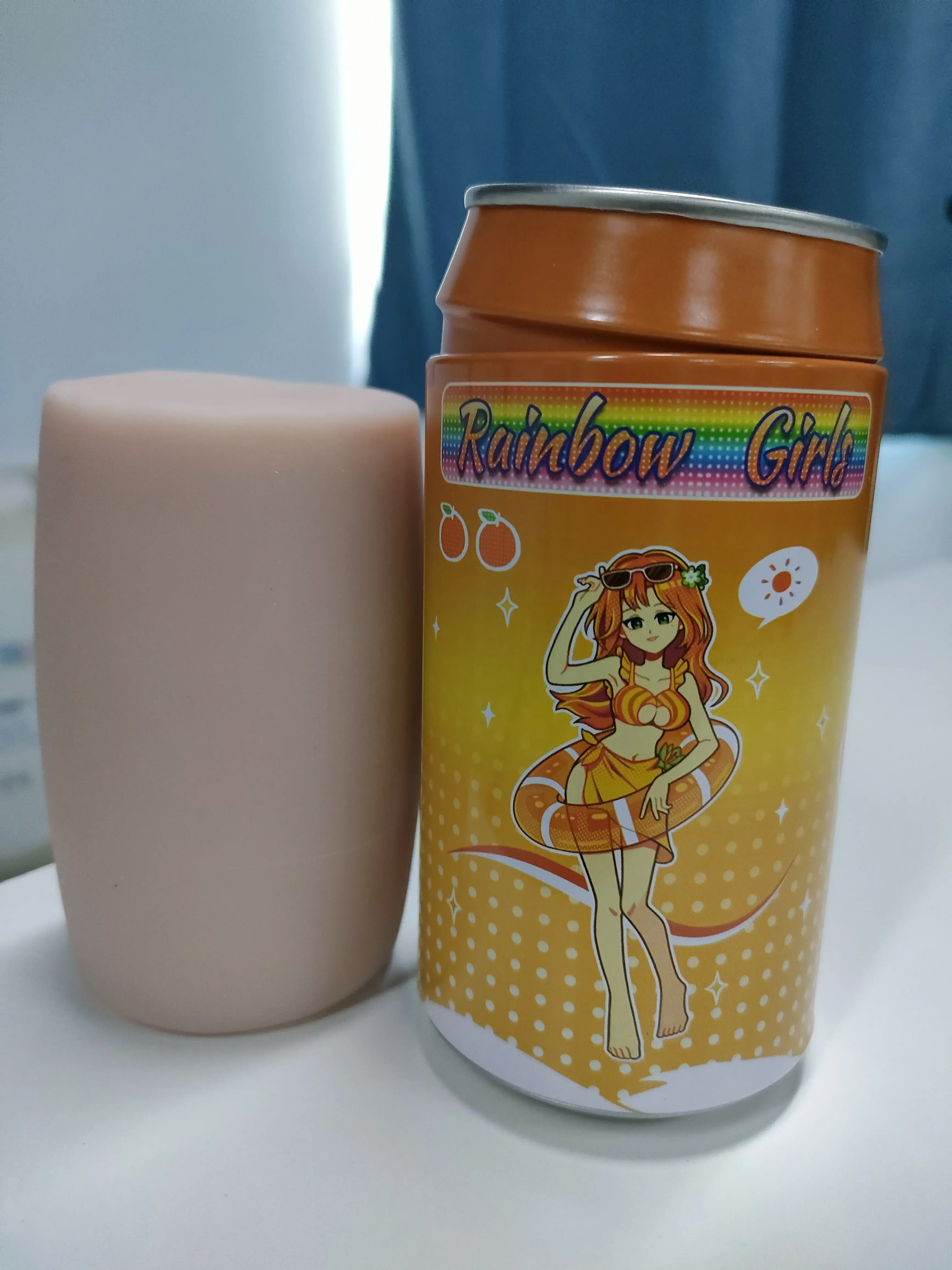 学生党和上班族的最佳拍档-杯多多七彩罐娘橙姿飞机杯测评