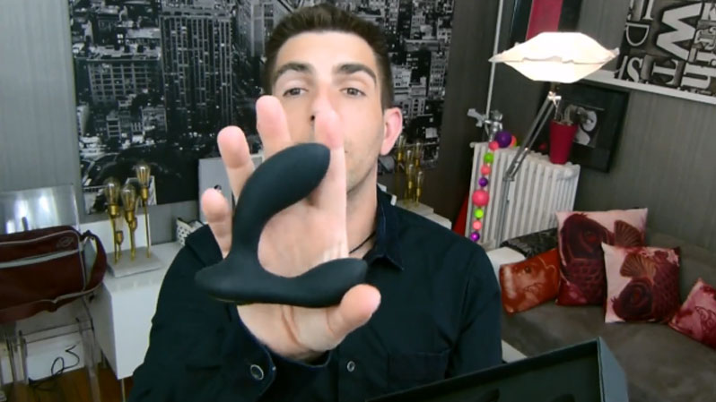 连法国帅哥都喜欢的LELO HUGO按摩器